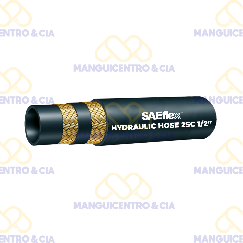 Manguera Hidráulica 2SC Lisa 1/2" - Saeflex