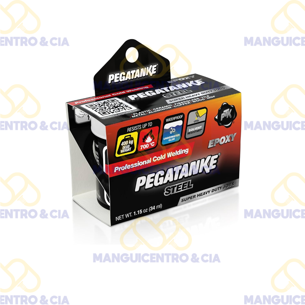 Epóxico Pegatanke Gris Acero 32cc