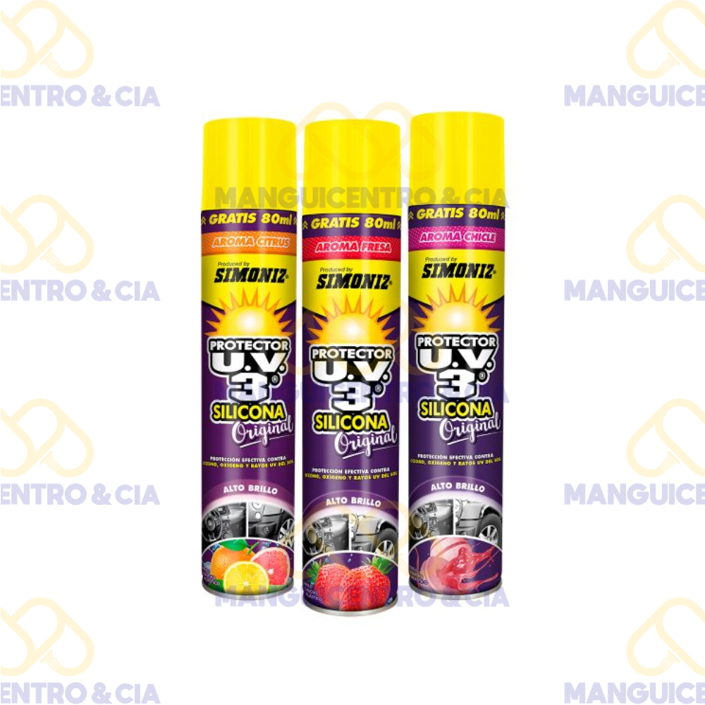 Silicona Simoniz Chicle – Fresa – Vainilla 300 ml
