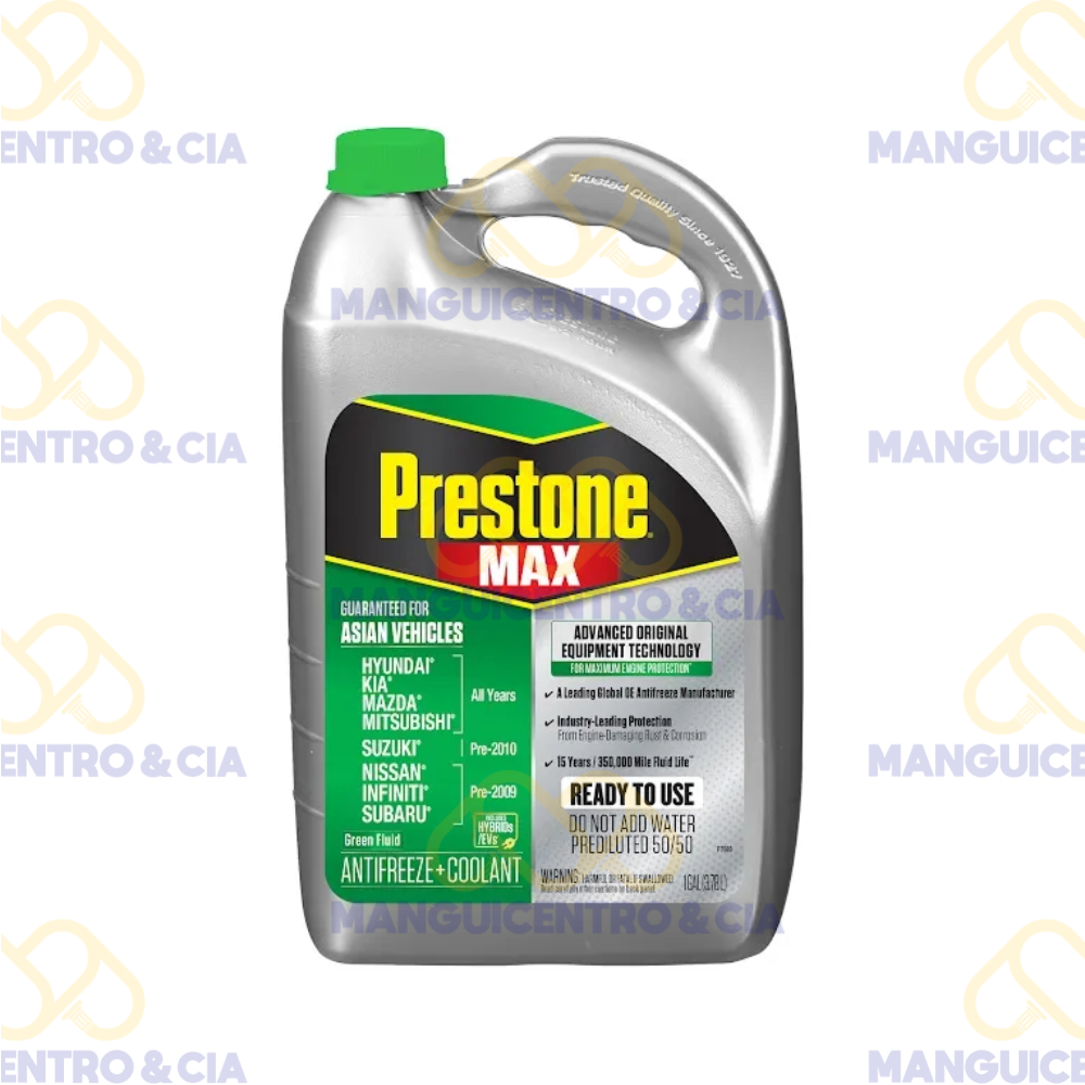Refrigerante Prestone 50% Verde 1 Galón