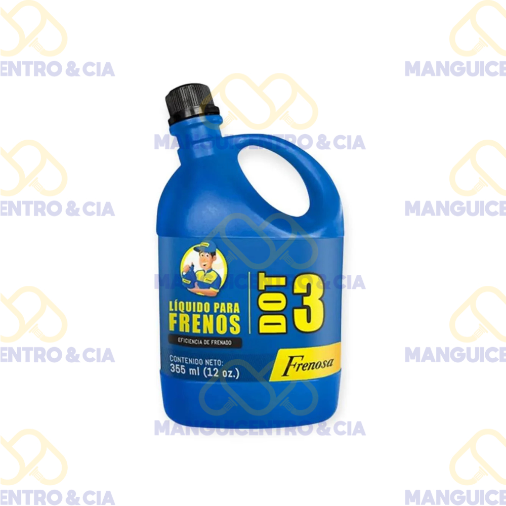 Líquido de Freno Frenosa DOT 3 Azul 355 ml (12 oz)