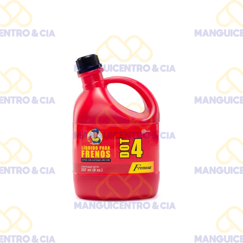Líquido de Freno Frenosa DOT 4 Rojo 237 ml (8 oz)