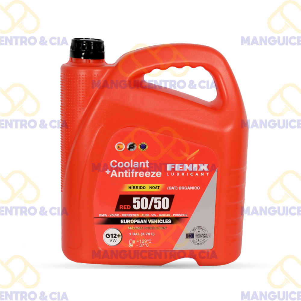 Refrigerante Fénix Coolanfex Rojo 50% 1 Galón