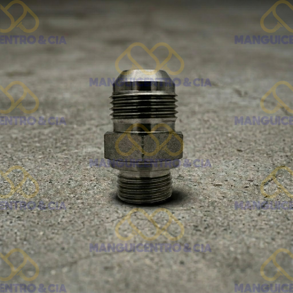 Adaptador Macho Jic - Sae Oring Boss 1/4*1/4 - Imagen 2