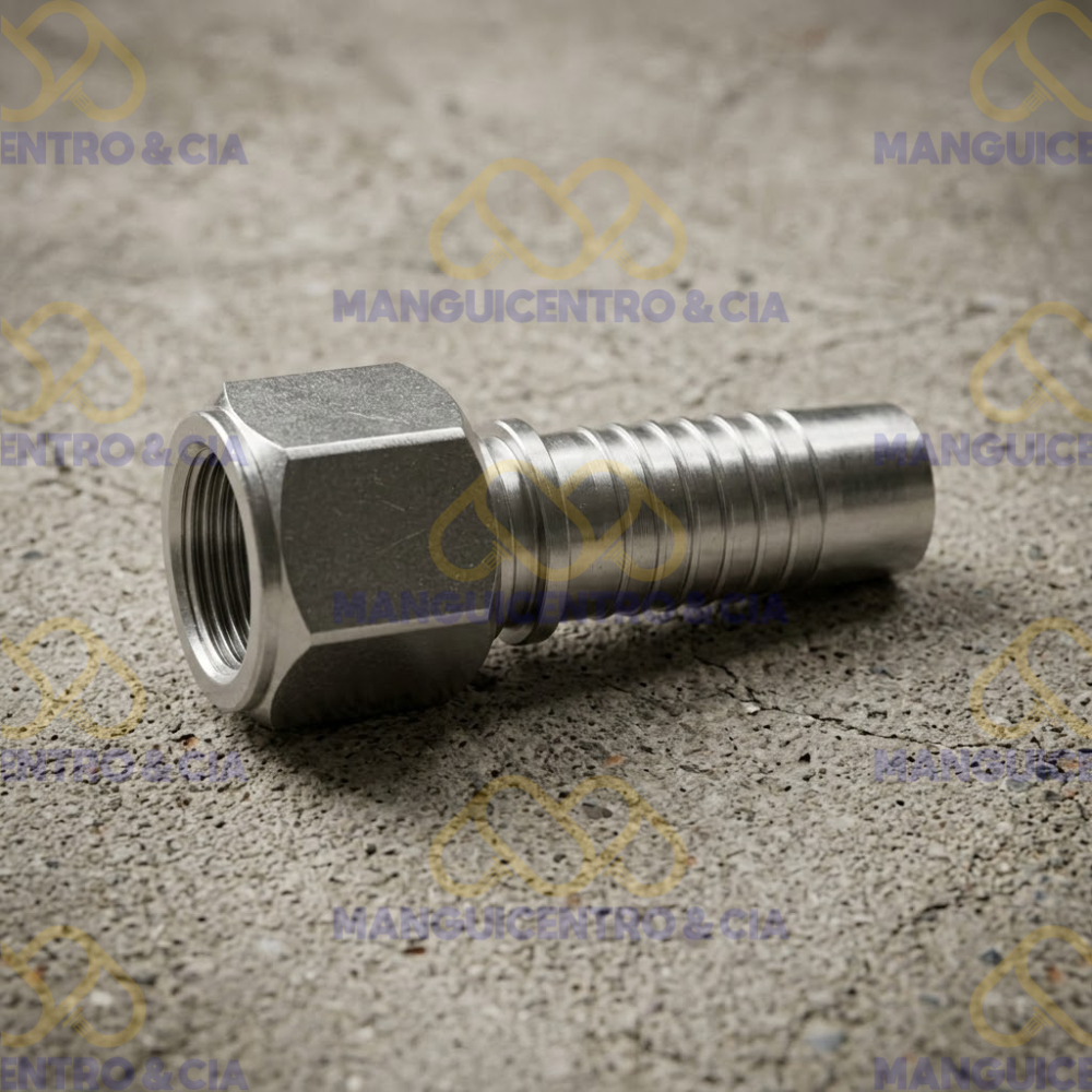 Espiga Hembra G Asiento Plano 1/4" x 1/4" - Imagen 2