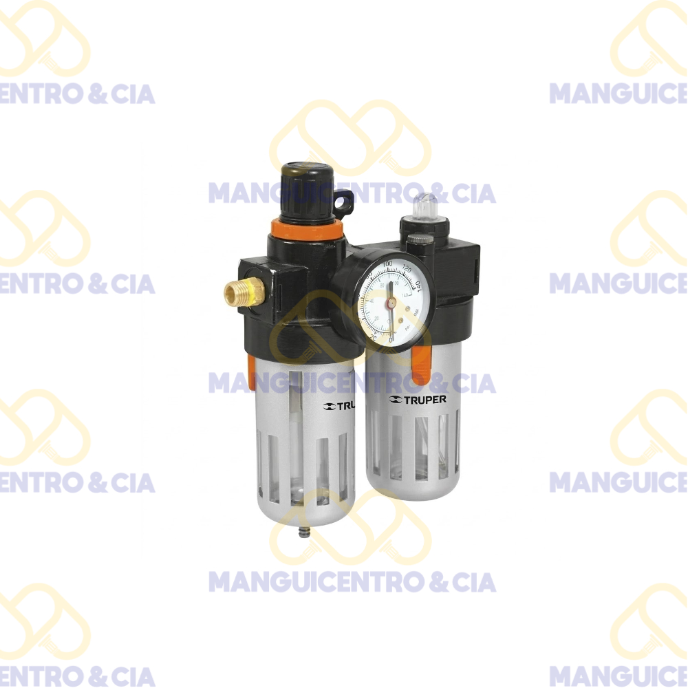 Unidad de Mantenimiento Truper 1/4" NPT – 50 PSI
