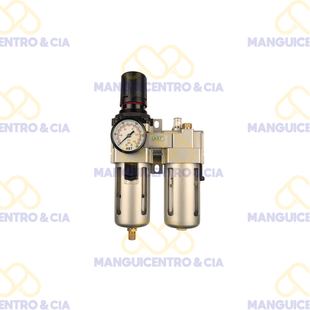 Unidad de Mantenimiento Compacta NPT 1/4" – 10 Bar (Mini)